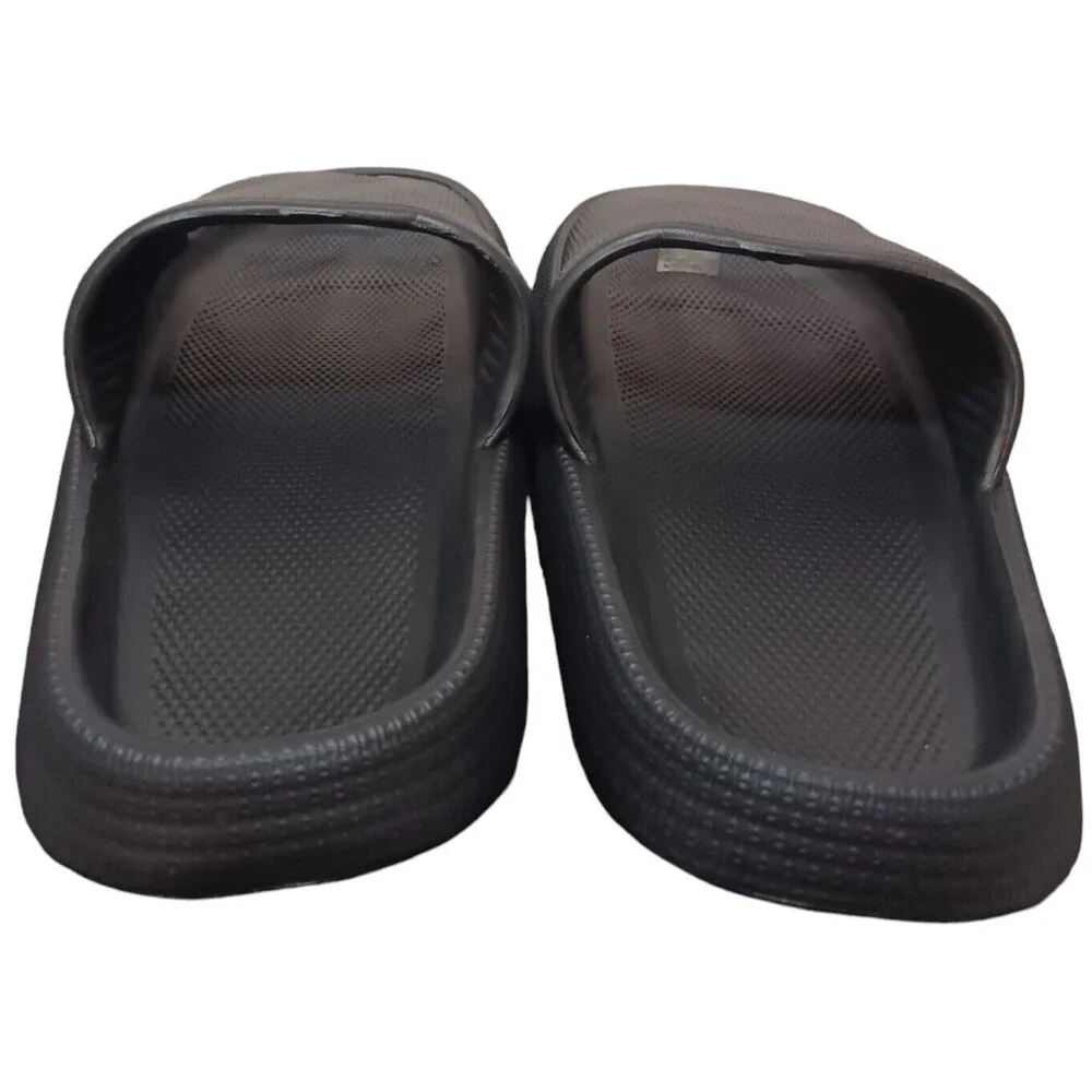 Non Slip-AIR (House/Shower/Bedroom,etc.)-(Slippers)-(Black)-(Size 11)-(New)-$33 - Picture 5 of 6